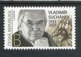 CZ 2023-1187  Vladimir Suchanek, CZECH, 1v,  MNH - Unused Stamps