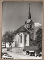 CPSM SUISSE - HERISAU - Evang. Kirche - TB PLAN TEMPLE CENTRE VILLAGE PROTESTANTISME MAGASIN AUTOMOBILE - Herisau