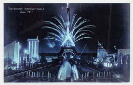 FRANCE - 75 - PARIS - Exposition Internationale 1937 - Vue D'ensemble Illuminée - Carte Postale Ancienne - Mostre