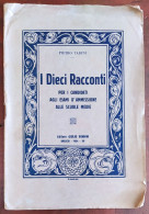 Pietro Tadini - I Dieci Racconti (1934) - Nouvelles, Contes