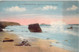 FRANCE - 56 - ST PIERRE QUIBERON - Plage De Port Blanc Par Gros Temps - Carte Postale Ancienne - Andere & Zonder Classificatie