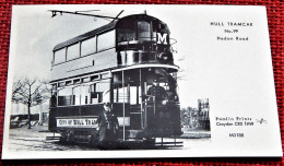 HULL -  Hull Tramcar No 99, Hedon Road   (view Reproduced) - Hull