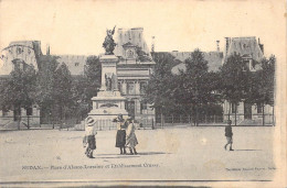 FRANCE - 08 - SEDAN - Place D'Alsace Lorraine Et Etablissement Crussy - Carte Postale Ancienne - Sedan