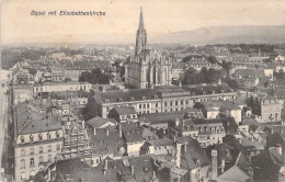 SUISSE - BASEL Mit Elisabethenkirche - Carte Postale Ancienne - Basilea