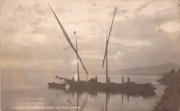 SUISSE - Coucher De Soleil Sur Le Lac Léman - Carte Postale Ancienne - Other & Unclassified