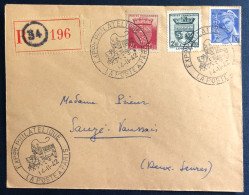 France, N°546, 559 Et 560 Sur Enveloppe, Commémoratif EXPon PHILATELIQUE PARIS 1942 - (B3036) - Gedenkstempel