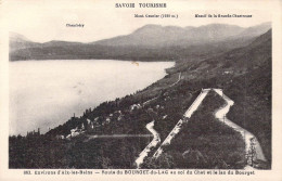 FRANCE - 73 - AIX LES BAINS - Route Du BOURGET Du LAC Au Col Du Chat Et Le Lac Du Bourget - Carte Postale Ancienne - Aix Les Bains