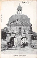 FRANCE - 52 - LANGRES - Porte Des Moulins - Edit A Veyssière - Carte Postale Ancienne - Langres