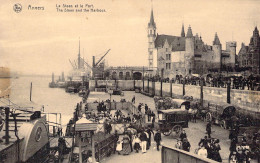 BELGIQUE - ANVERS - Le Steen Et Le Port - Carte Postale Ancienne - Antwerpen