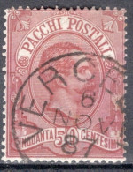 Italy 1884 Single 50c Parcel Post Stamp In Fine Used - Paketmarken
