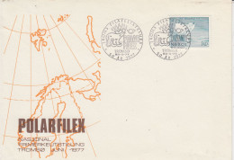 Norway Polarfilex Ca With Icebear Tromso 22.6.1977 (TI155F) - Arctische Fauna