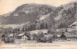 FRANCE - 74 - Saint-Gervais-les-Bains - Village De Tresse Et Le Prarion - Carte Postale Ancienne - Saint-Gervais-les-Bains