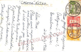 Aa6922 - JAPAN - Postal History -  POSTCARD To SPAIN 1932 - Cartas & Documentos