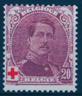 TIMBRE Belgique - COB 131 ** MNH - 1914 - Cote 52.50 - 1914-1915 Rotes Kreuz
