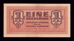 Alemania Germany 1 Reichsmark Military 1942 Pick M36 Ebc Xf - Other & Unclassified