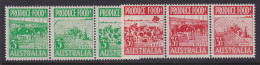 Australia, Scott 252a, 255a (SG 255a, 258a), MLH - Neufs