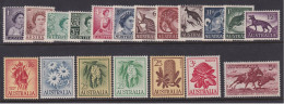 Australia, Scott 314-331 (SG 308-327), MLH - Neufs