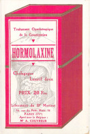 PUBLICITES - Traitement Opothérapique De La Constipation - Hormolaxine - Cholagogue Laxatif.. - Carte Postale Ancienne - Advertising