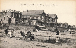 Luc Sur Mer * La Plage Devant Le Casino * Kursaal - Luc Sur Mer