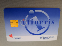 FRANCE/FRANKRIJK   SIM  GSM / ITINERIS /TELECOM /  MOBILE   WITH CHIP      ** 13612 ** - Zonder Classificatie