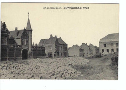 ZONNEBEKE 1924  - St-Lucasschool  Uitg Peyp Zonnebeke Eigendom - Eggermont Seynaeve - Kortrijk - Zonnebeke