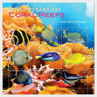 UN / VN - Postfris / MNH - Sheet Coral Reefs 2023 - Nuevos