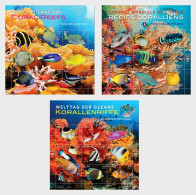 UN / VN - Postfris / MNH - Sheets Coral Reefs 2023 - Ungebraucht