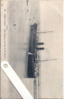 Egypte, Port Saïd , The Steamer Coming In The Canal - Port-Saïd