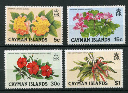 Caïmanes ** N° 455 à 458  - Fleurs - Cayman Islands