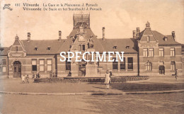 La Gare Et Le Monument J. Portaels -  Vilvoorde - Vilvoorde