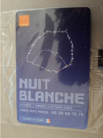 FRANCE/FRANKRIJK /  PREPAID/ /ORANGE  / NUIT BLANCHE / MINT IN WRAPPER      ** 13642** - Voorafbetaalde Kaarten: Gsm