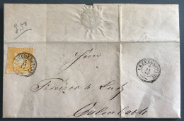 Wurtemberg, Divers Sur Lettre De Freudenstadt 2.11.1853 Pour Calmbach - (B1584) - Storia Postale