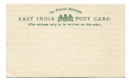 GREAT BRITAIN COLONIES EAST INDIA - UNUSED POSTAL STATIONERY MONEY ORDER - 1854 Compagnie Des Indes