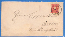Allemagne Reich 1879 Lettre De Zahna (G19545) - Cartas & Documentos