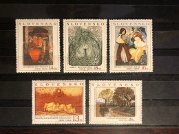 SLOVAKIA LOT OF STAMPS 1999, 2001, 2002 YEARS   MNH  ART PAINTINGS - Nuovi