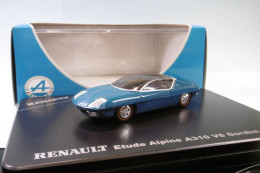 Eligor - RENAULT ETUDE ALPINE A310 V8 Gordini 1968 Réf. 7711427099 BO 1/43 - Eligor