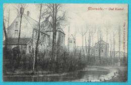 * Moorsele (Wevelgem - West Vlaanderen) * (Uitg A. Liefooghe) Oud Kasteel, Vieux Chateau, Schloss, Castle, TOP - Wevelgem