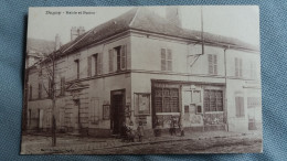 CPA DUGNY 93 SEINE ST DENIS MAIRIE ET POSTES TELEGRAPHES BUREAU ED TRIBOULET - Dugny