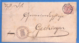 Allemagne Reich 1884 Lettre De Wildberg (G19561) - Storia Postale