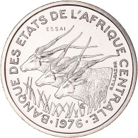 Monnaie, Gabon, 50 Francs, 1976, Monnaie De Paris, ESSAI, FDC, Nickel, KM:E8 - Gabon