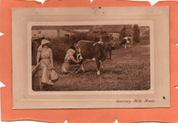 GUERNSEY.  TRAITE DES VACHES. LE LAIT  Achat Immédiat - Guernsey