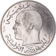 Monnaie, Tunisie, 1/2 Dinar, 1968, Monnaie De Paris, ESSAI, FDC, Nickel, KM:E32 - Tunisia