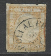 Italie - Italy - Italien Anciens Etats - Naples 1861 Y&T N°AEN15a - Michel N°6 (o) - 10g Victor Emmanuel II - Neapel