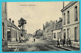 * Heestert - Zwevegem (West Vlaanderen) * (Photo Gyselynck Kortrijk) Statiestraat, Rue De La Gare, Animée, Oldtimer - Zwevegem