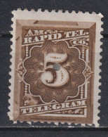 Timbre  Neuf* Des Etats Unis Télégraphes De 1881 N°54 MH - Telegraph Stamps