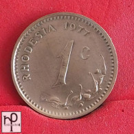 RHODESIA 1 CENT 1977 -    KM# 10 - (Nº55301) - Rhodesië