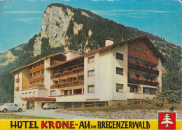 Austria - 6883 Au - Hotel Krone - Cars - VW Käfer - Citroën 2CV - Nice Stamp - Bregenzerwaldorte