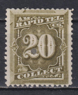 Timbre  Neuf* Des Etats Unis Télégraphes De 1881 N°63 MH - Telegraph Stamps