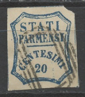 Italie - Italy - Italien Anciens Etats - Parme 1859 Y&T N°AEP14 - Michel N°14 (o) - 20c Chiffre - Parme