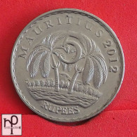 MAURITIUS 5 RUPEES 2012 -    KM# 56 - (Nº55324) - Maurice